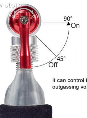 Portable Munotapin bike CO2 ciylinder ump Gas Nozzle1 Bcycle
