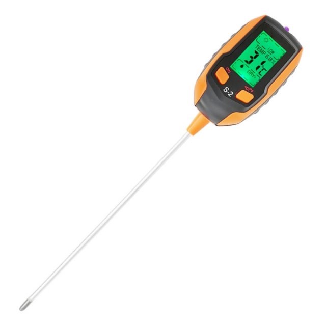 Soil Moisture Meter 5-in-1 Soil Tester Soil PH Meter Digital