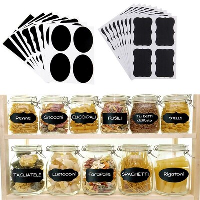 Kitchen accessories blackboard sticker label rewritable chal