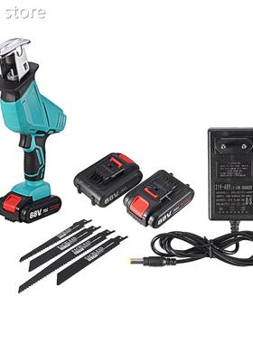 88V litium Battery OChoredlss Reciproca1ting Saw Kit utdoor