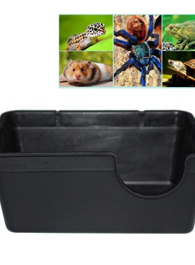 Reptile Plastic Reptile Hide Box Den Spawning Cave S L 适用