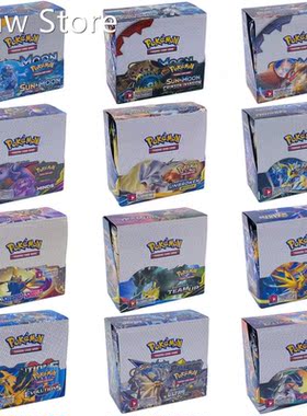 324Pcs/Box 15 Style Pokemon Card Su