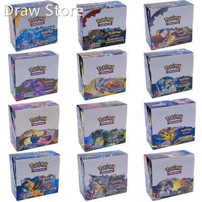 324Pcs/Box 15 Style Pokemon Card Su