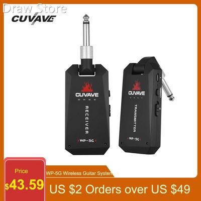 CUVAVE WP 5G Wireless 5.8GHz Guitar System Audio Transmitte