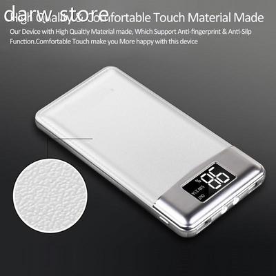 0000mAH Po1rtable E xternal Battery PowerBa2 nk PoverbankLED