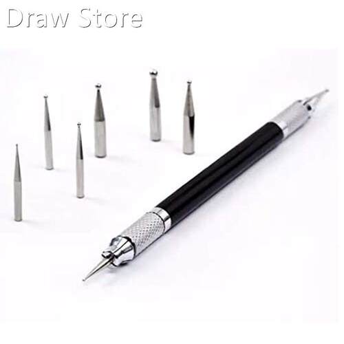 Leather Craft Tool Embossing Carving Stylus Modeling Point P