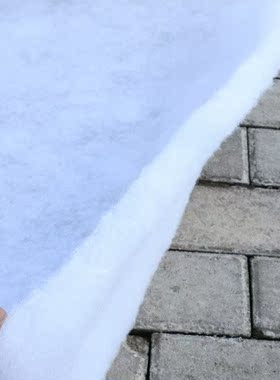 2022 New Christmas Snow Blanket Set Artificial Snow Blankets