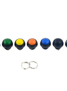 1PCS 2Pin PBS-33B  Switch 12mm 1A waterproof switch pbs3
