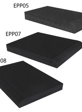 1Pair Monitor Speaker Isolation Pads Shock Proof High Densit