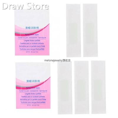 10Pcs Doublesided Lip Hair Removal Paper Wax Strips Facial
