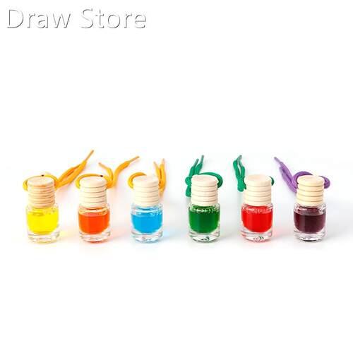 Glass Bottle Car Vehicle Aroma Oil Air Freshener Diffuser Es