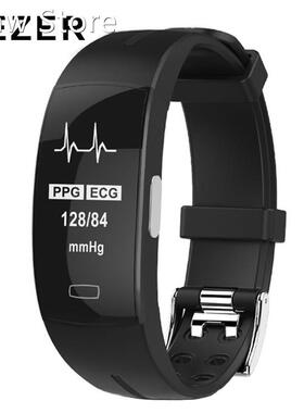 Tezer R66 blood pressure wristband heart rate monitor PPG EC