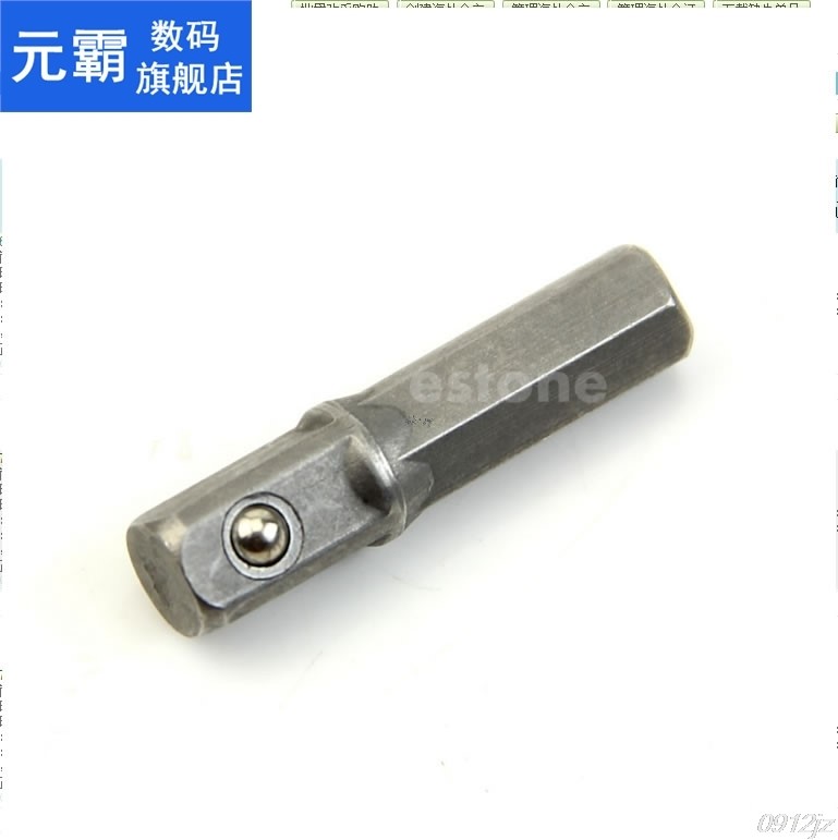 Hex Power Drill Bit Driver Socket Bar Wrench Adapter Extensi