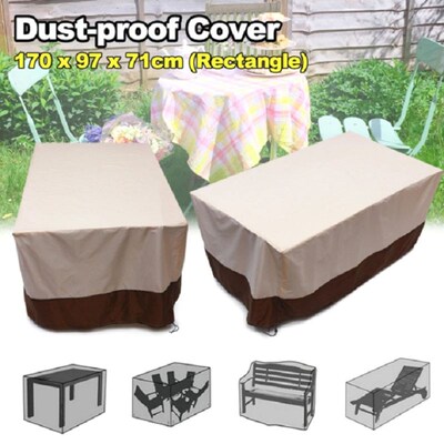 Outdoor Furniture Dustproof Cover Rectangle Waterproof Ox适