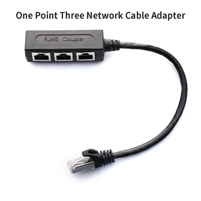 RJ45 Splitter LAN Ethernet Network RJ45 Connector Splitter A