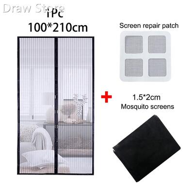 Summer Anti Mosquito Net Curtain Magnet Door Mesh Insect San