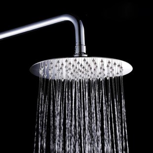 EVERSO 8/10/12Inch Round Ultra-thin Showerheads Stainless St
