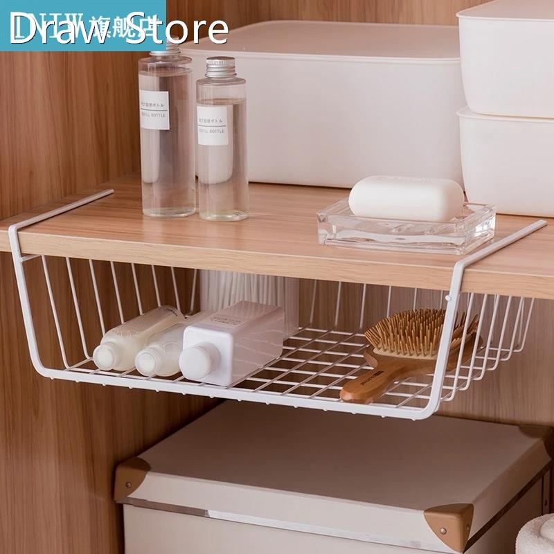 1PC Household Wardrobe Rack Finishing Desk Rack Partition Ca