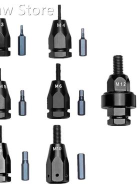 M3 M4 M5 M6 M8 M10 M12 Pneumatic Pull Setter Air Rivets Nut