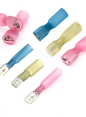 100/40/20pcs Heat Shrink Spade Connectors Terminals Quick Sp