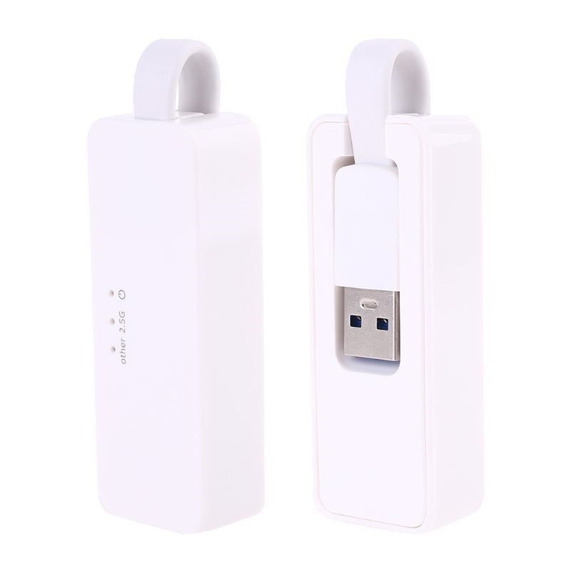 USB 3.0 Ethernet Adapter Net work Card Hub 2500Mbps 2.5G RJ4