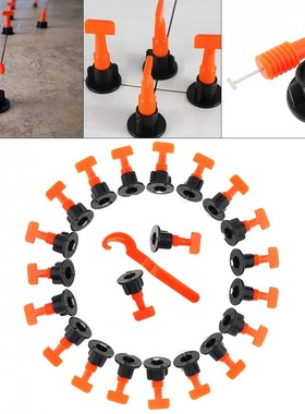 50pcs/lot Reusable Tile Leveler Wall Tiles Artifacts Clip Lo