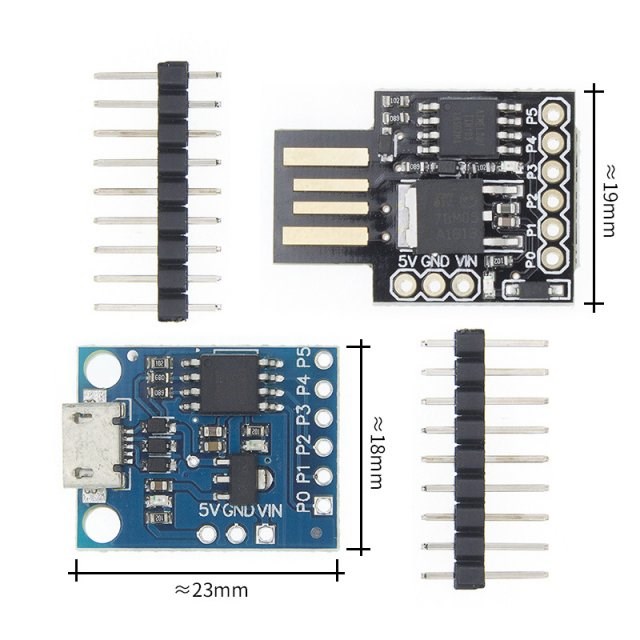 1PCS Blue/Black TINY85 Digispark Kickstarter Micro Developme