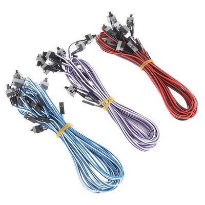 Newest 10pcs/lot Computer Host Switch Line Restarting Power