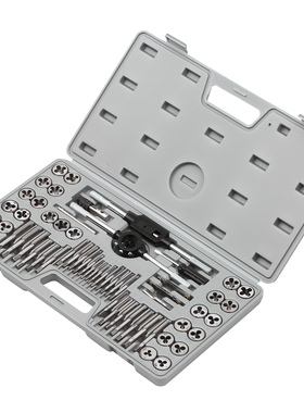 60pcs Tap & Die Set SAE Metric Sizes Screw Taps Threadin