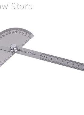 Goniometro Ruler Goniometer Stainless Steel Protractor Round