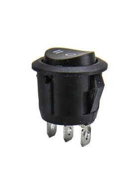 5 pcs/lot 23mm 3 Pin 250V 6A Third Gear Round Boat Switch Sn