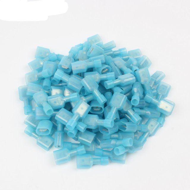 NEW 50PCS MDFN2-250 MDFN2.5-250 NYLON Brass Male Insulated S