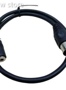 50CM DIN to 3.15mm Cble5  in DIN Plug Male to 3.5MM FaePmale