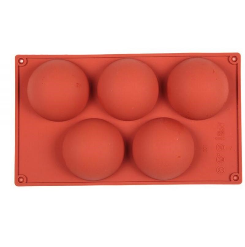 Homeware 5 Cake Molds Large Domed Shaped Cake Mold DIY Silic