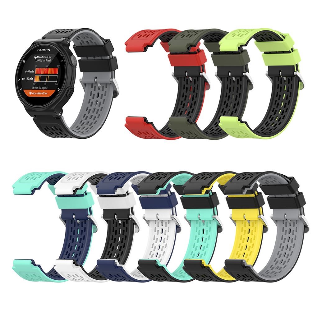 9colors For Garmin Forerunner 235 WatchBand Silicone Strap B