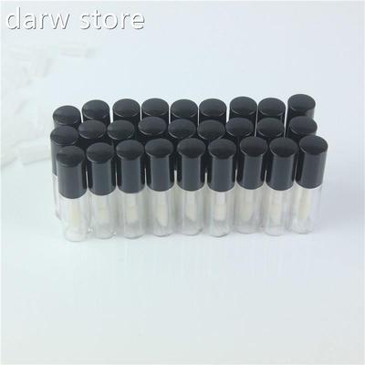 68pc/hlots 1.2ml Empty 1Clear Lip Gloss Tbe Wit Blcuk Lid Li