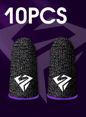 10pcs Mobile Game Fingertip Gloves For Gamer Sweatproof Anti