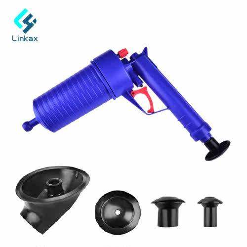 High Pressure Powerful Manual Sink Plunger Home Air Drain Bl