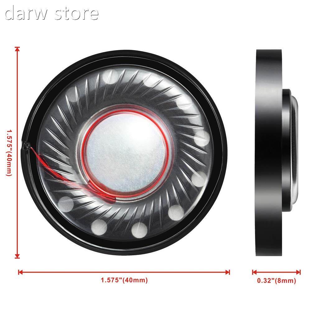 40mm R eplacement SpeaerUnit Dri 1vekr for AKGK420 K430 K450