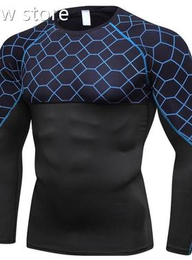 Newl Men Qruick dryy Tight Breathable Printed tSpots1 Shir w
