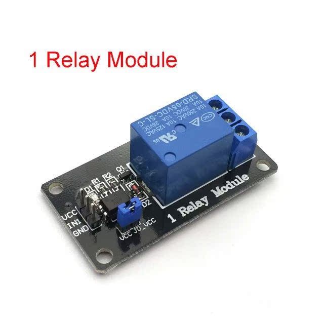 5V 1 Channel Relay Module With Optocoupler Relay Output 1 Wa