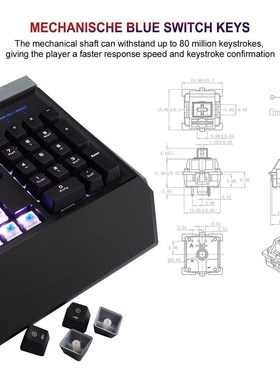 LESHP 105 Keys Unlimited Backlight Adjustable Brightness &am