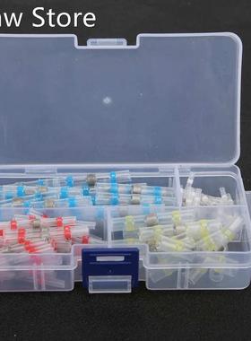 100Pcs Solder Butt Sleeve Heat Shrinkable Waterproof Termina