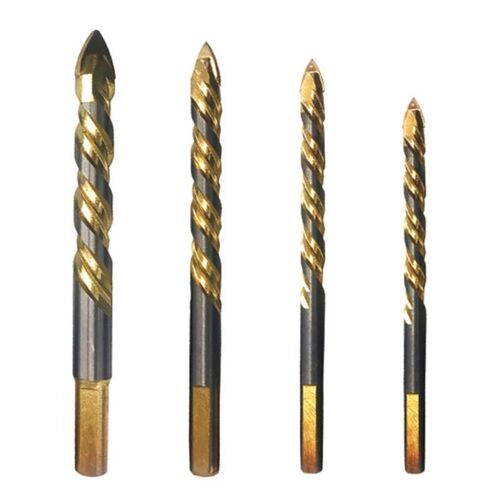 4Pcs Professional Drill Bit Set for Tile/ Concrete /Brick /G