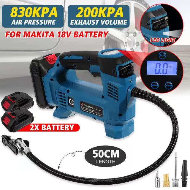 High Pressure Cordless Electric Air Pump Portable Car Air Co