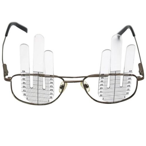 1 Pair Optical PH Ruler Pupil Height Meter Optometry PH Test