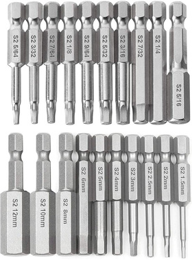20Pcs Hex Head Wrench Drill Bit Set Shank Quick Release neti