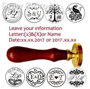customize Wax Seal Stamp logo Personalized image custom seal