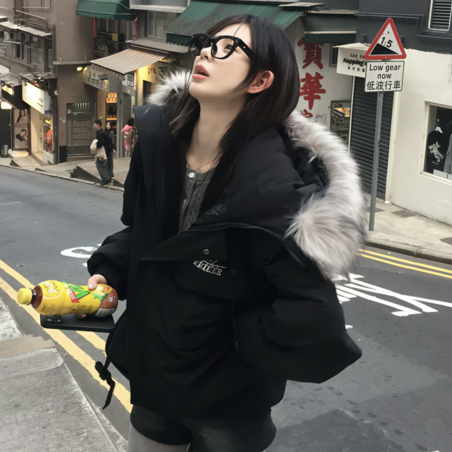 冬季新款美式复古短款羽绒棉服潮