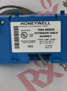 美国Honeywell霍尼韦尔EC/RM7800系列配件221818A